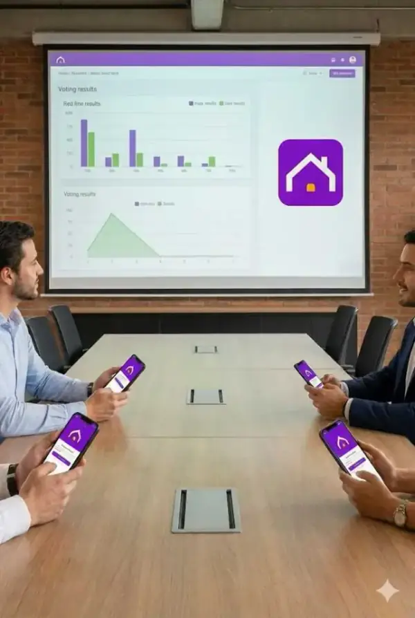 Comunicado de cambio de normas internas enviado con DomoNow